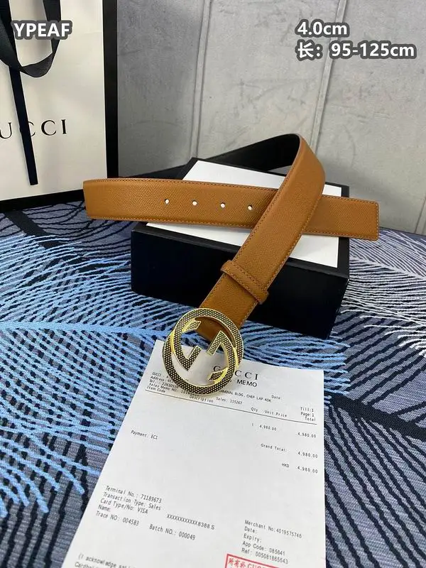 Gucci belt 40mmX95-125cm 8L17